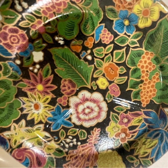 Japanese floral inspired coasters (5) vintage great condition - Picture 5 of 8